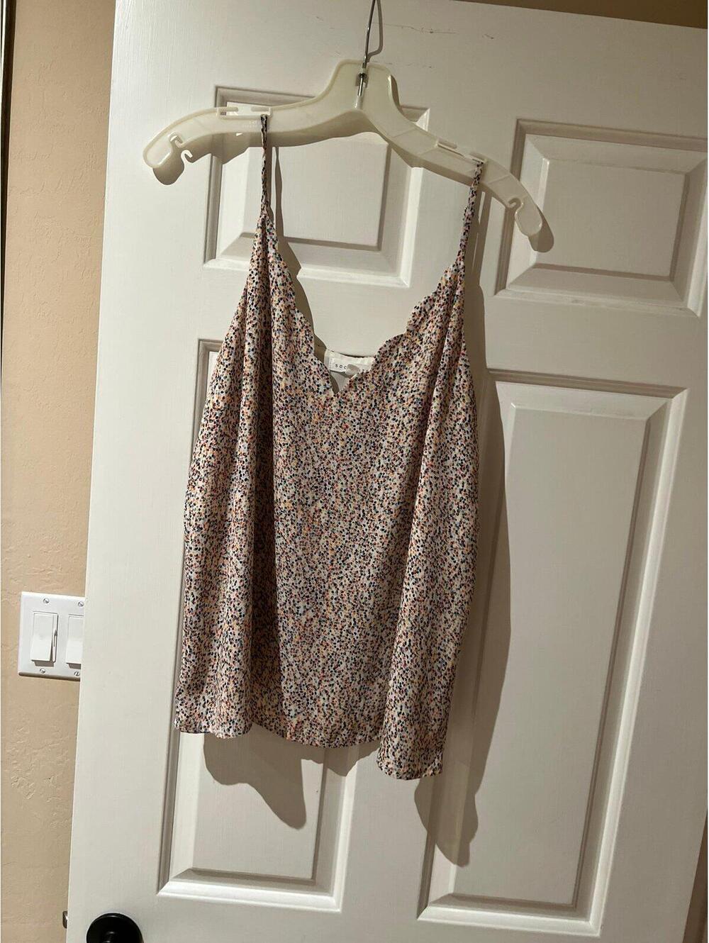 Confetti polkadot camisole top